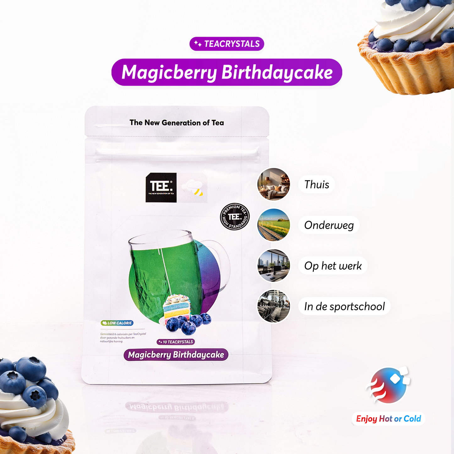 Magicberry Birthdaycake TeaCrystals®